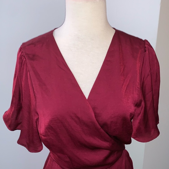 ModCloth Stunning Wonder Maxi Wrap Dress - Picture 5 of 8